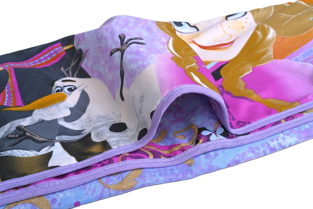 Frozen-Soft Reversible Micro Dohar For Kids