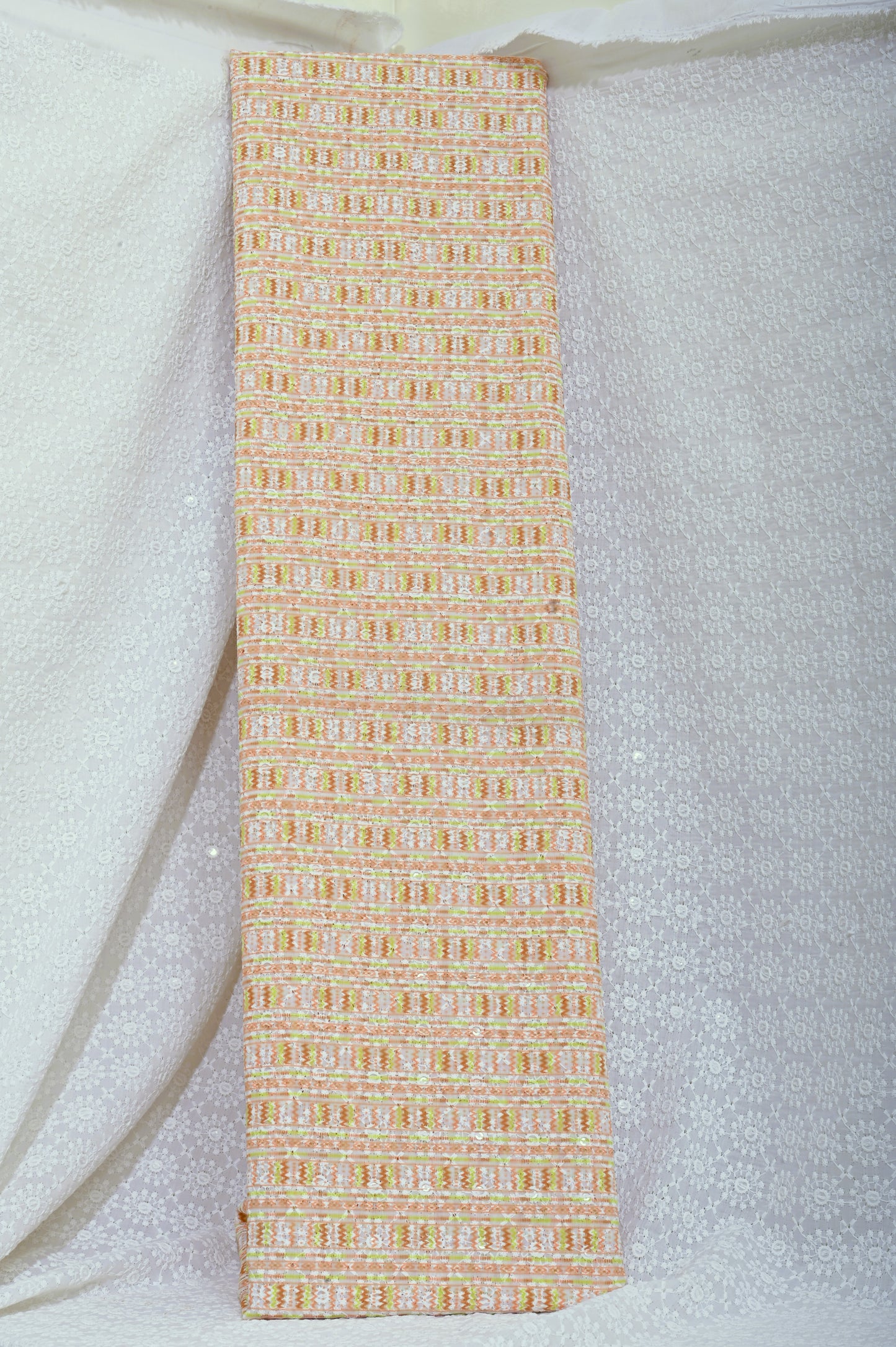 Rajwadi Embroidery Sequence Men's Kurta Pastel Collection 1#
