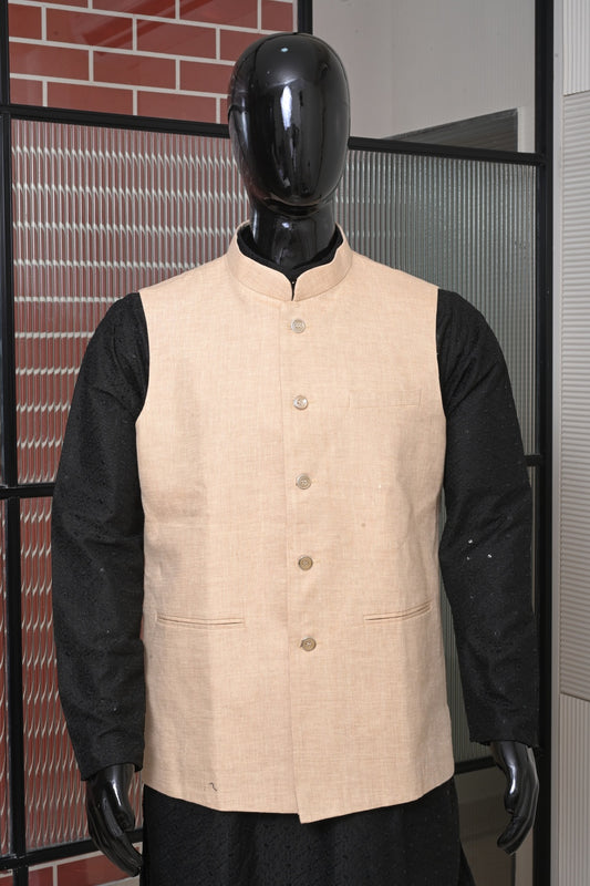 Modern Style Linen Koti-Beige