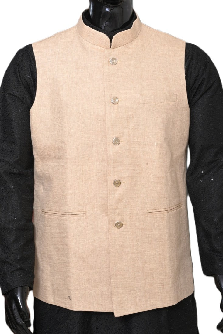Modern Style Linen Koti-Beige