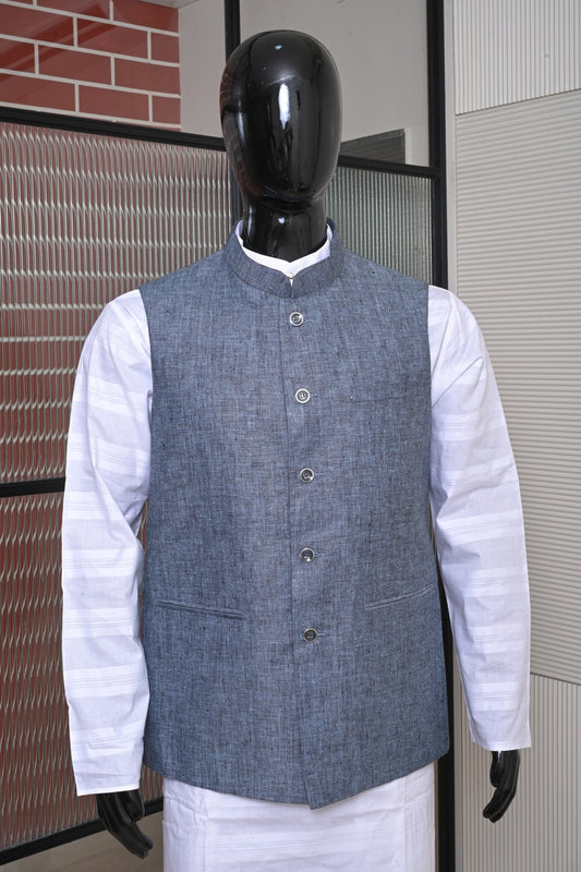 Modern Style Linen Koti-Grey