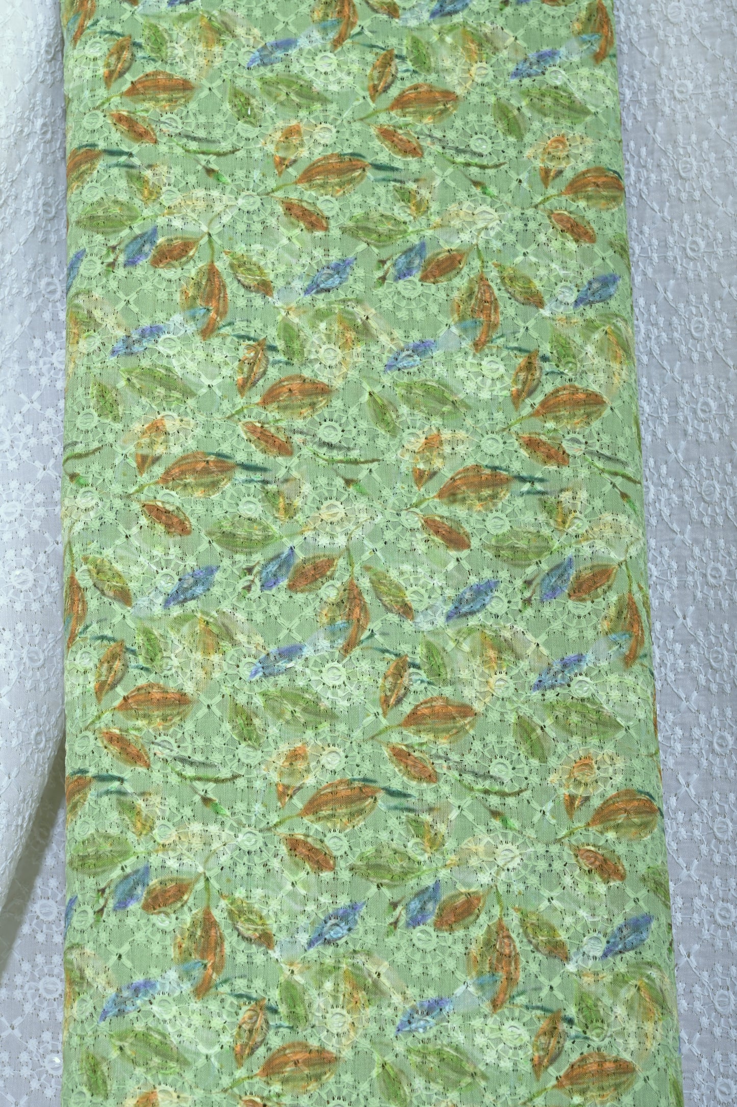 Rajwadi Embroidery Sequence Men's Kurta Floral