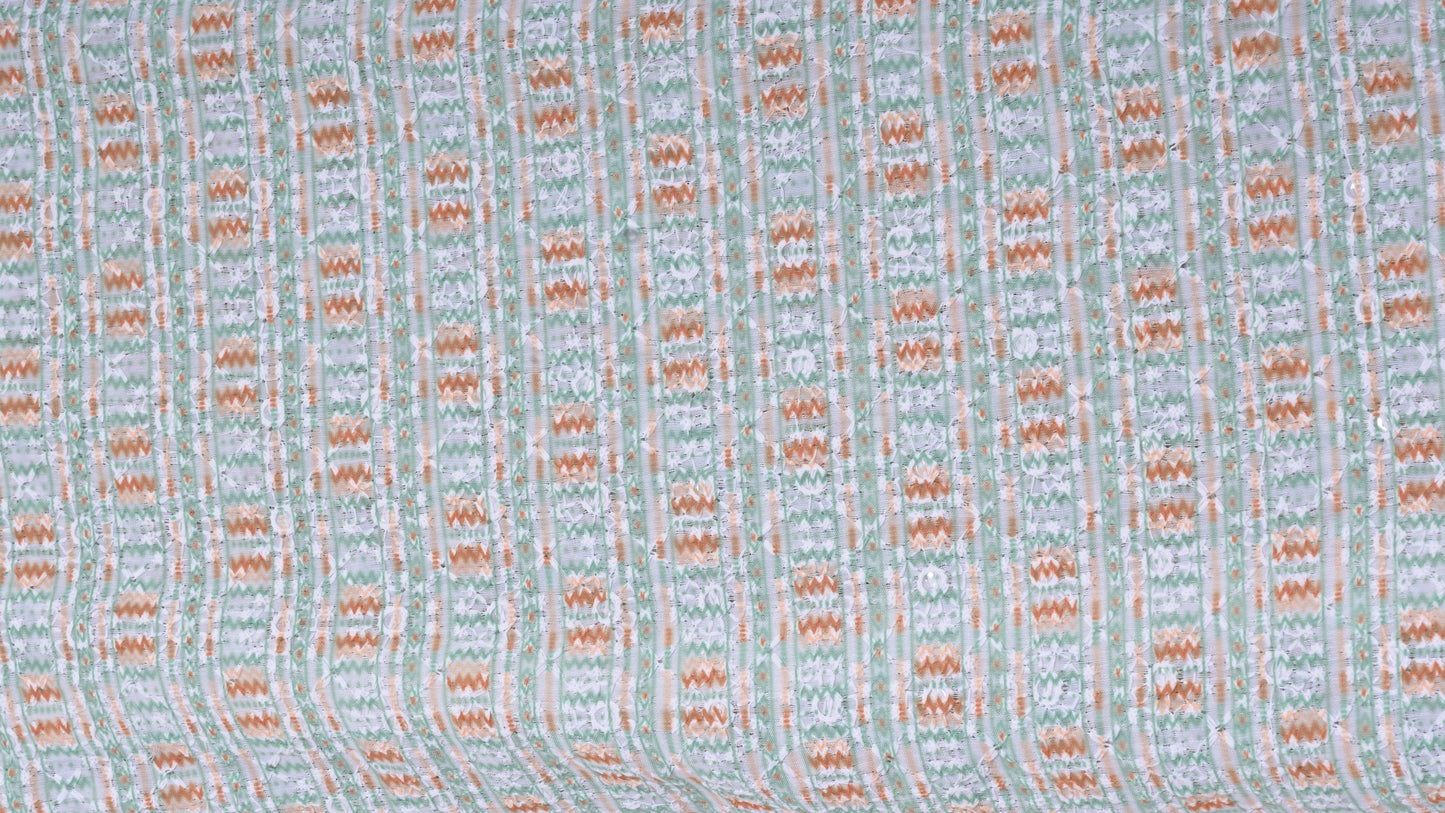 Rajwadi Embroidery Sequence Men's Kurta Pastel Collection 2#